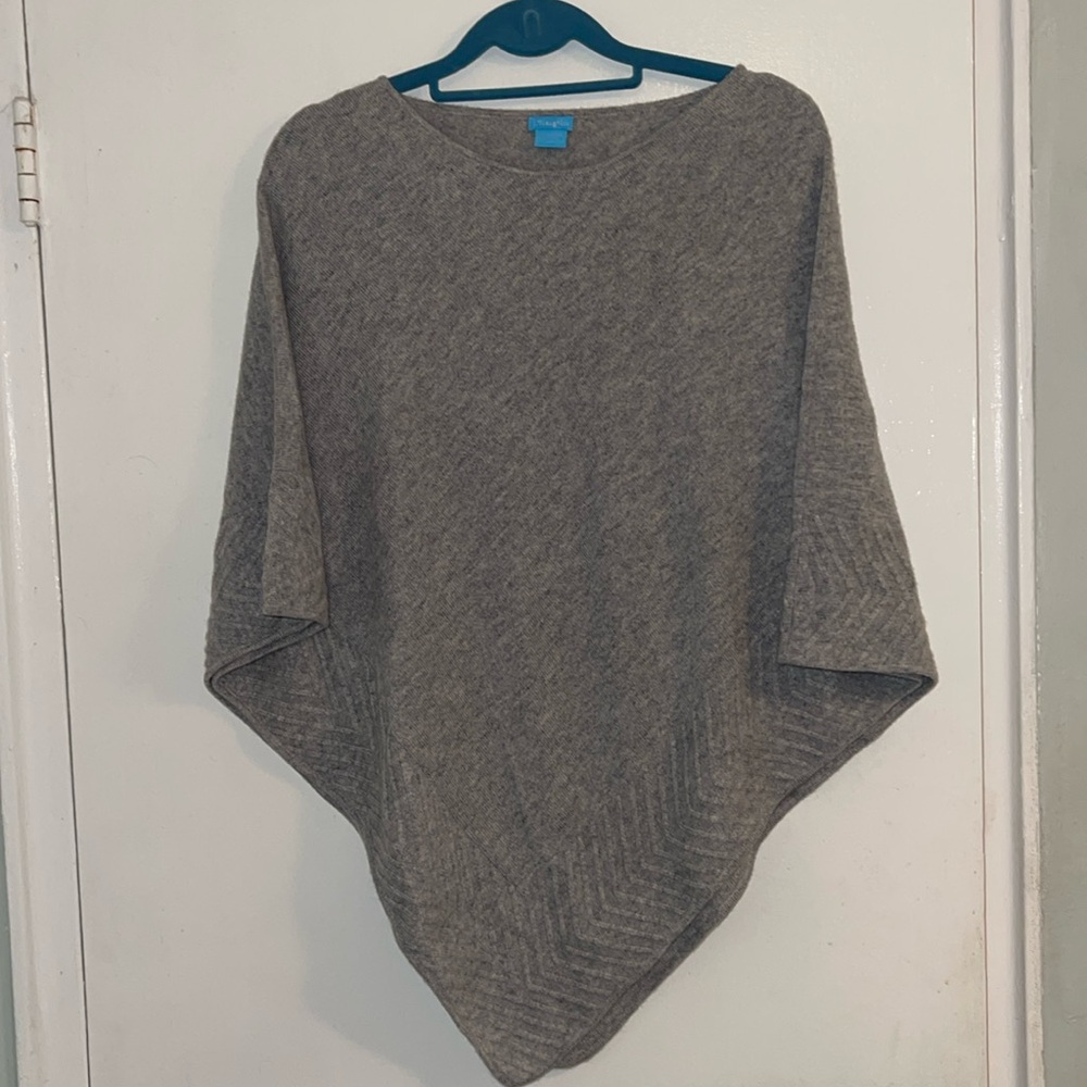 J MCLAUGHLIN BRIDGET PONCHO CASHMERE OS